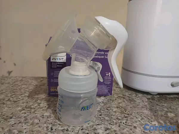cuidado y nutricion - ✨ Set Avent completo — Esterilizador + Extractor + 2 Biberones (como nuevo) 3