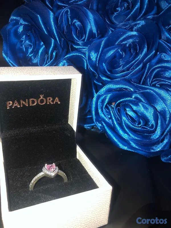 joyas, relojes y accesorios - anillo Pandora + flores eternas  3