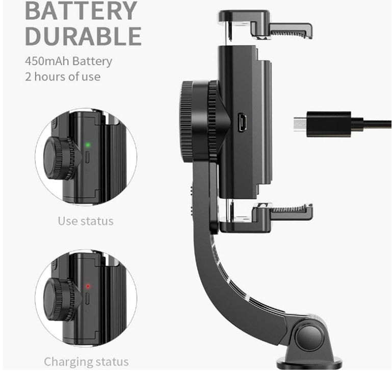 accesorios para electronica - Gimbal Estabilizador tripode monopod L08 3