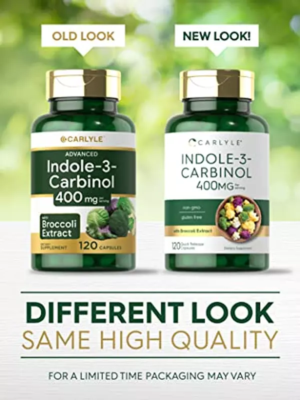 Salud y Equipamiento Médico - Indol-3-carbinol (i3c) 400 Mg 120 Cap Carlyle 3