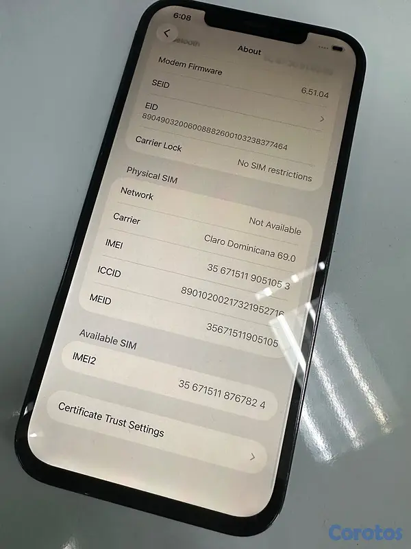celulares y tabletas - iPhone 12 Pro Max | 128 GB 7