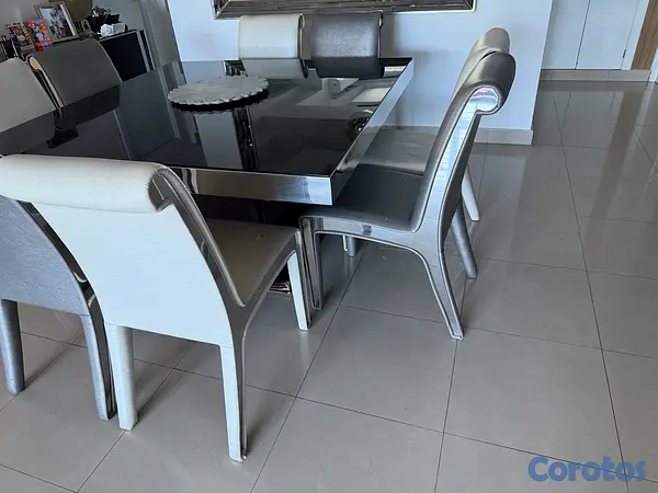 decoración y accesorios - comedor, sillas, lamparas, credenza y espejo 7