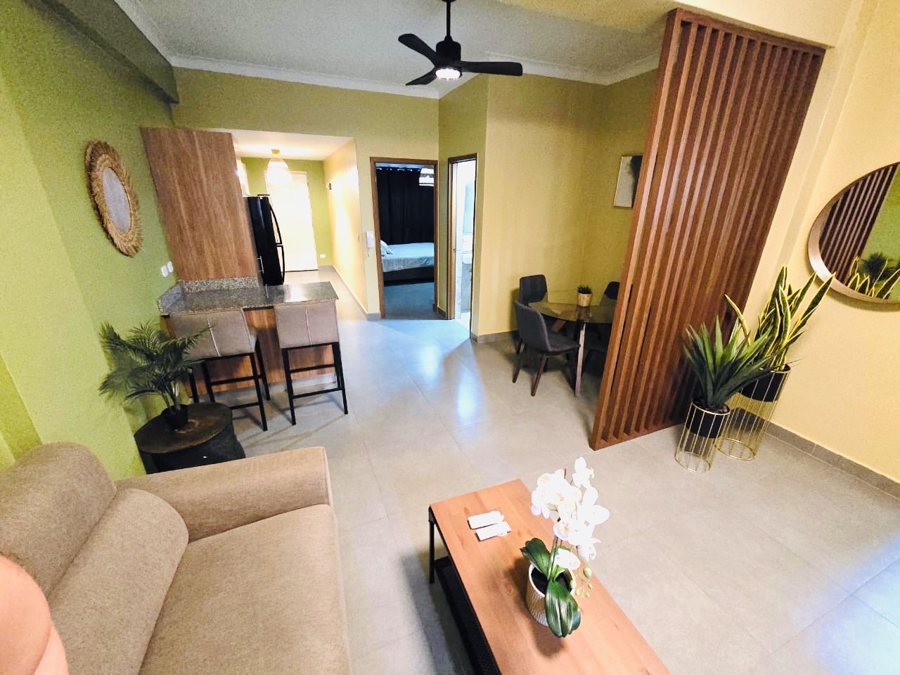 apartamentos - Alquilo cómodo apartamento en Arroyo Hondo amueblado 0