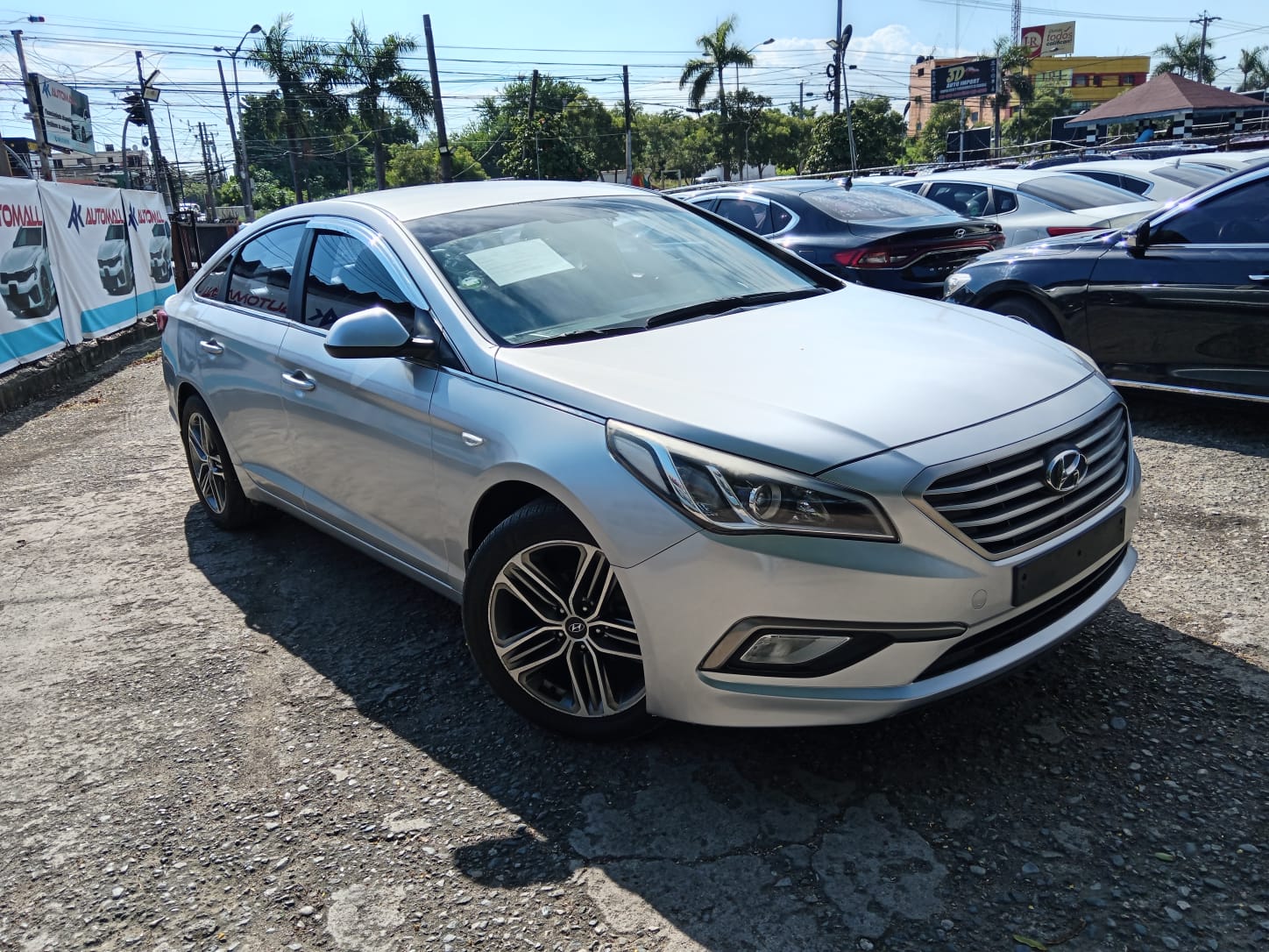 carros - HYUNDAI SONATA LF 2016 GRIS MECANICO 7