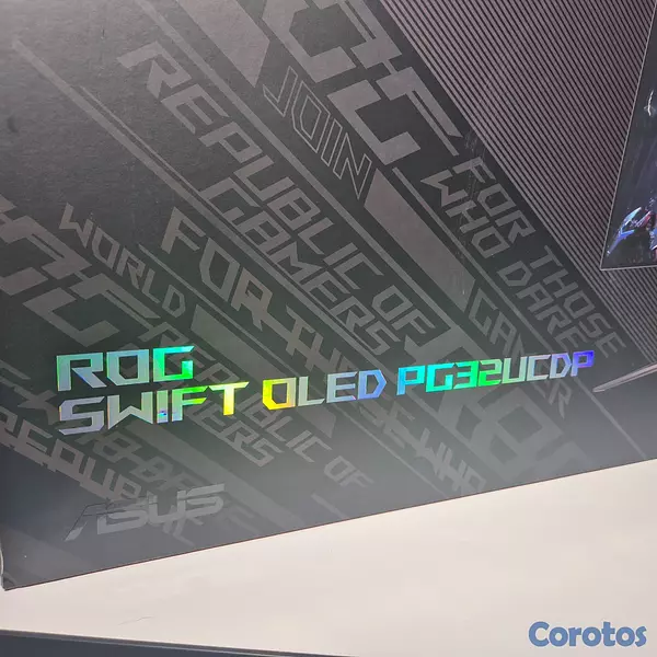 computadoras y laptops - Monitor ASUS ROG Swift PG32UCDP OLED 32” 4K 240Hz  4