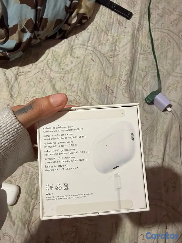 celulares y tabletas - AirPods Pro 2nd generación originales 3