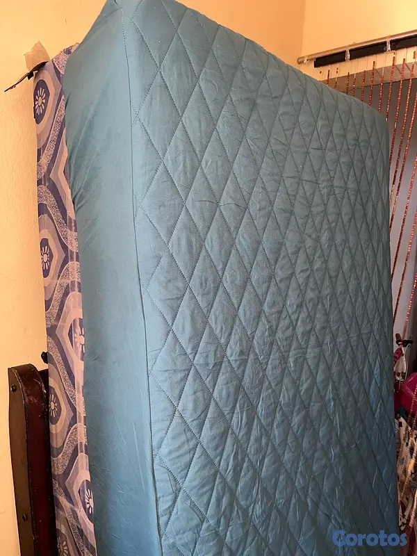 muebles y colchones - cama de 39” completa en pino tratado 4