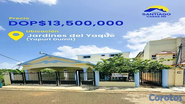 casas - CASA EN VENTA EN YAPURT DUMIT, SANTIAGO. 1