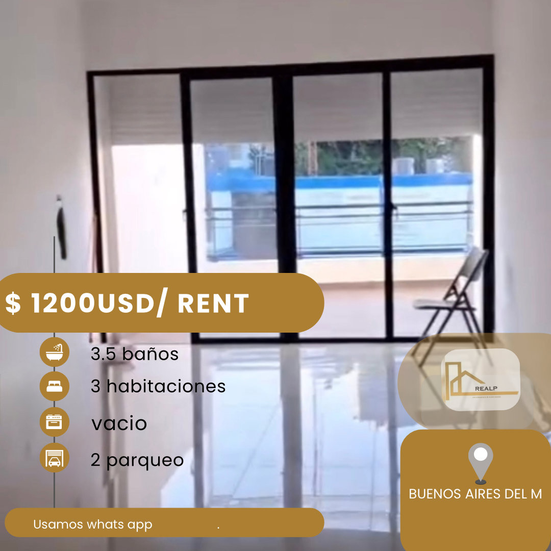 apartamentos - apartamento alquiler 