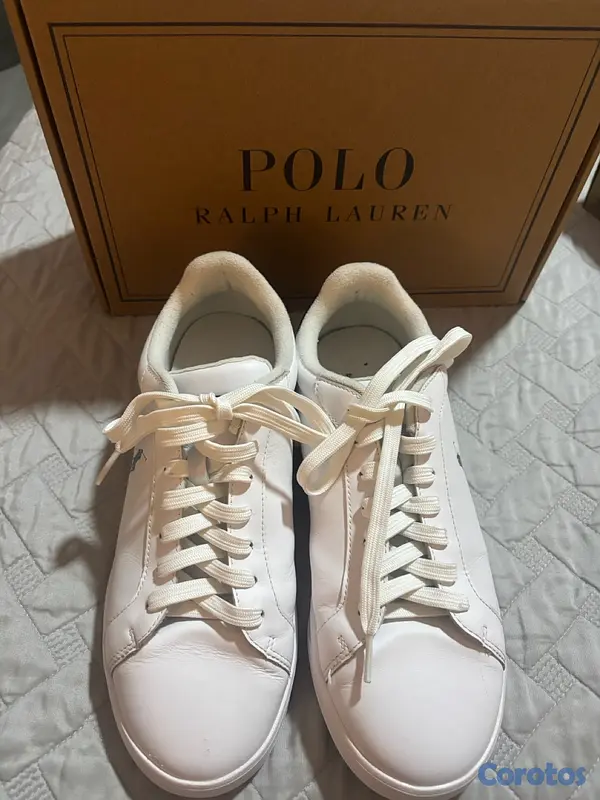 zapatos para hombre - Tenis Ralph Lauren, como nuevos  2