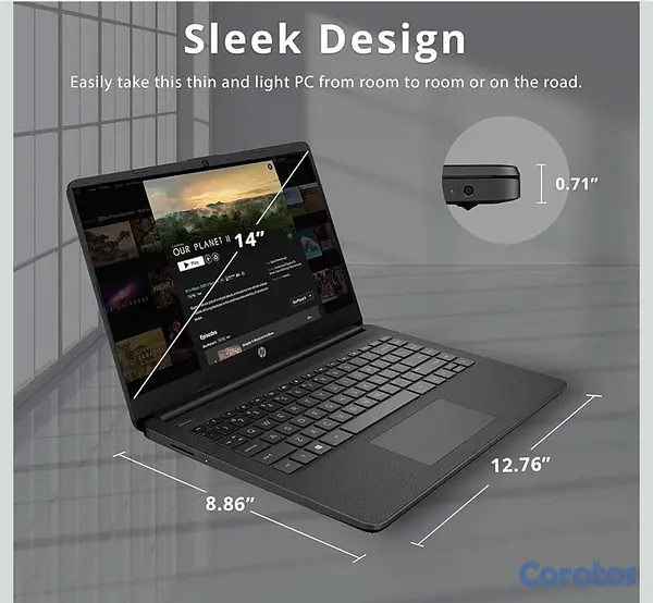 computadoras y laptops - HP STREAM 14” HD 3
