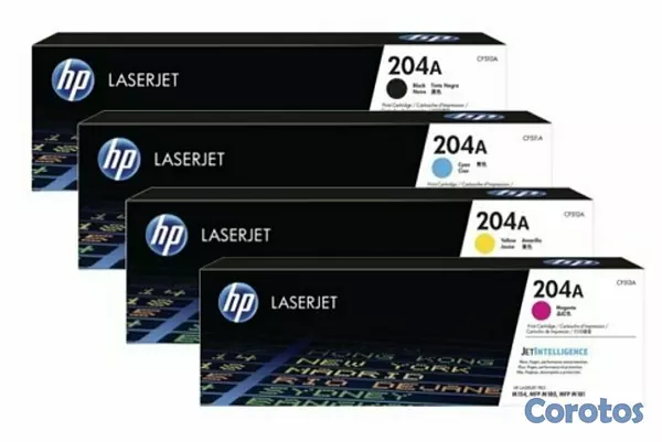 impresoras y scanners - Cartucho de tóner original LaserJet HP  CF510A  ( 204A )  en CF511A  CF512A  CF5