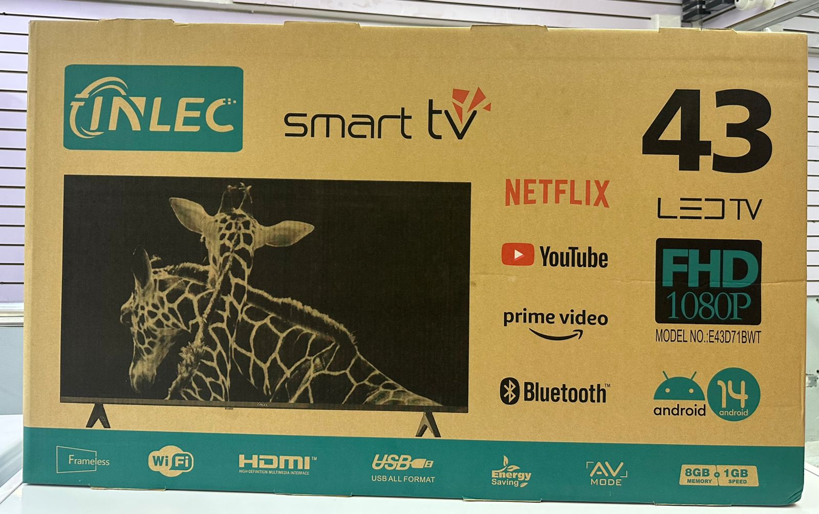 tv - SMART TV 43'' PULGADAS NUEVA - JACOBO SOLAR