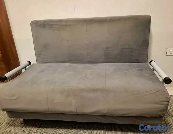muebles y colchones - Sofá cama Gris "Oferta" 2