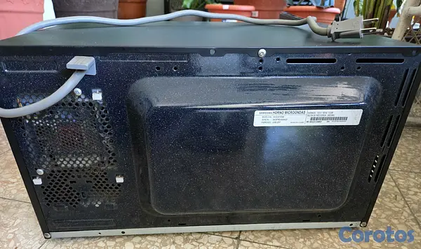 electrodomesticos - Vendo Horno Microondas Samsung Black Mirror  7