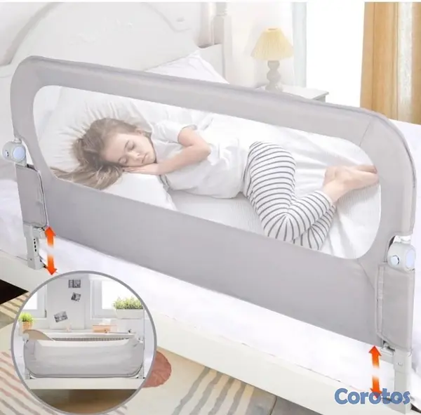 muebles - Barra para cama de niños pequeños  4