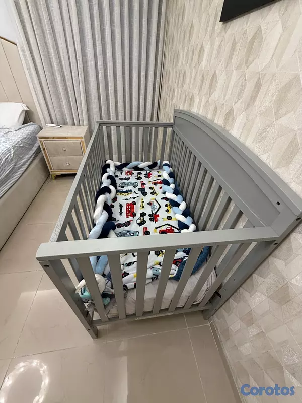muebles - Vendo cuna Marca Graco con colchon como nueva 3