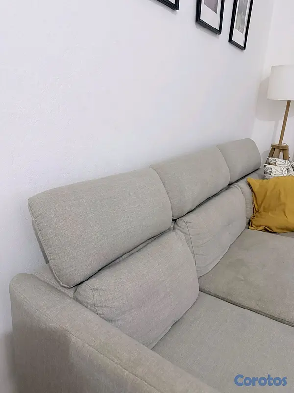 muebles y colchones - Sofa en L, Gris de Ilumel 4
