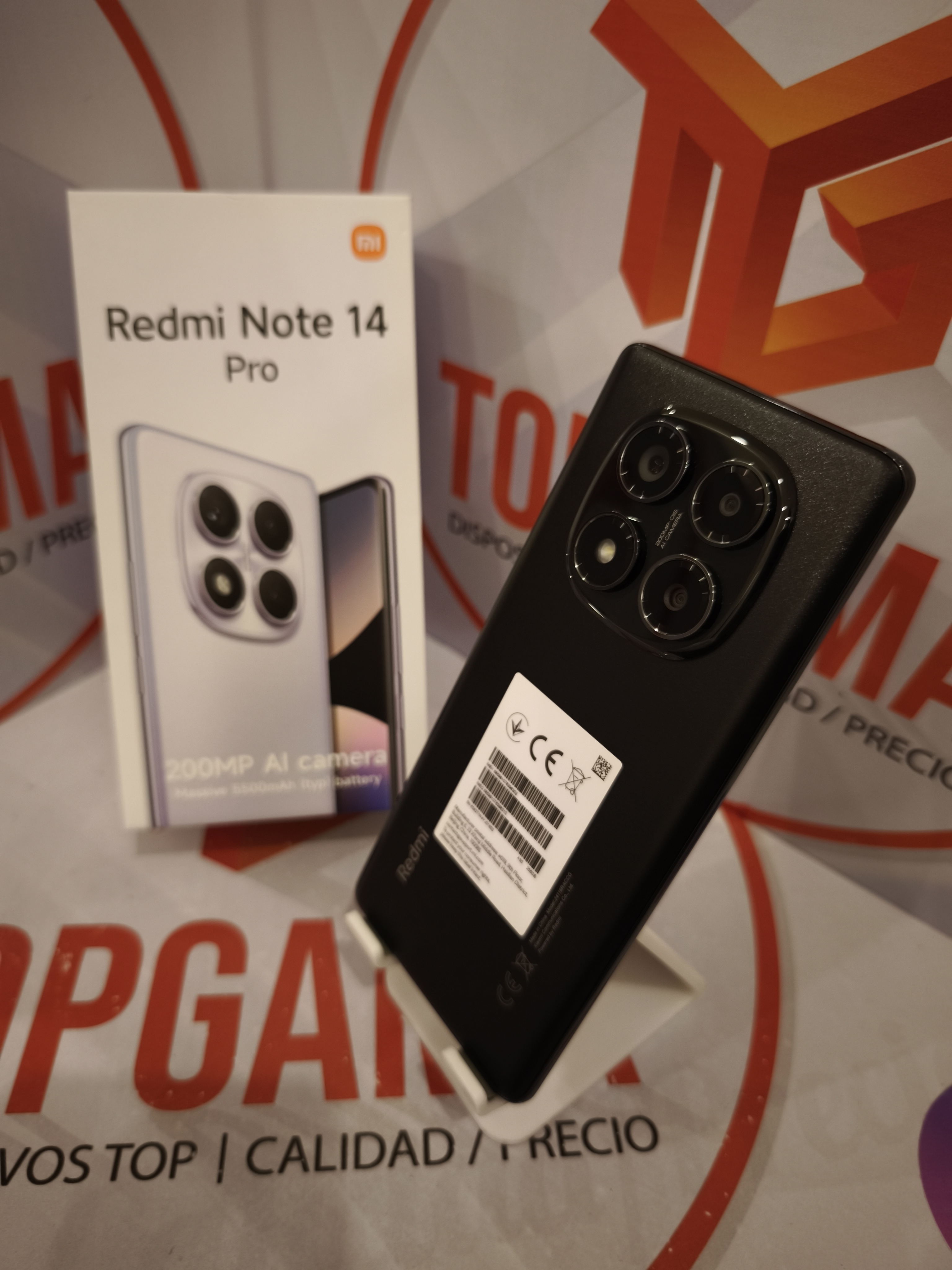 celulares y tabletas - REDMI NOTE 14 PRO 4G, 8GB RAM 256GB ROM  0