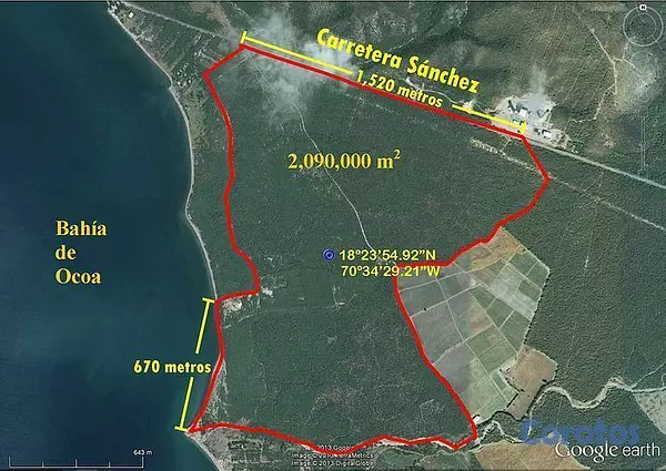 solares y terrenos - en Venta Gran Solar  con Playa en Hatillo Azua Bahia de ocoa 4