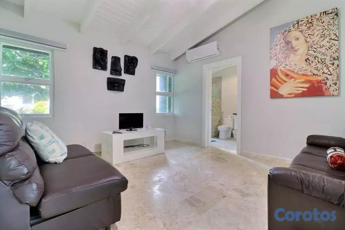 casas vacacionales y villas - Las Terrenas - Villa amueblada en primera linea de playa 19