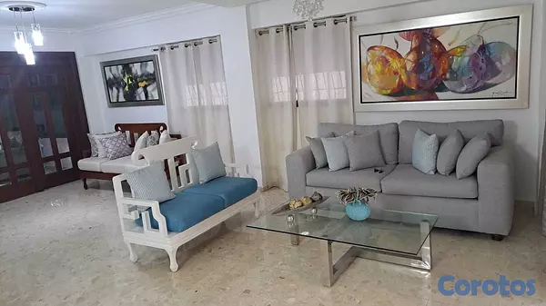 apartamentos - 🔵Alquilo apartamento 3er piso  amueblado en Pianti 4