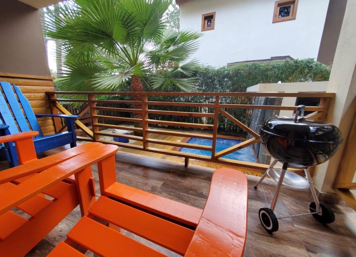 casas vacacionales y villas - JARABACOA 🌲 VENTA Tipo Town HouseVilla pequeña de 1 habitación + Ático cómo  2