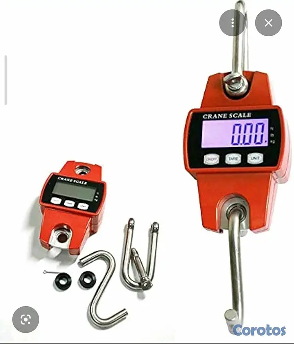 herramientas, jardines y exterior - ⚖️ PESO COLGANTE DIGITAL 300 KG 2