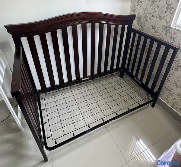 muebles - Cuna cama para bebé y niño hasta 5 años  7
