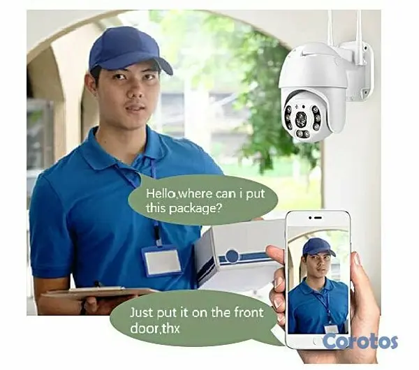 camaras y audio - Camara de Seguridad PTZ Wifi 1080P, Vision Nocturn 2