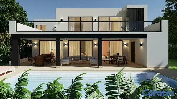 casas vacacionales y villas - Villa en Venta en Punta Cana Village 2