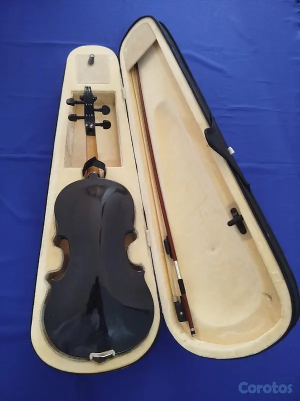 instrumentos musicales - Violines de 4/4 marca mendini y Visconci: Negro y marrón..!! 4
