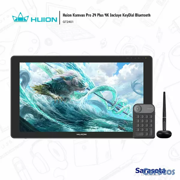 accesorios para electronica - Huion Kamvas 24 Pro 4k GT-2401 4