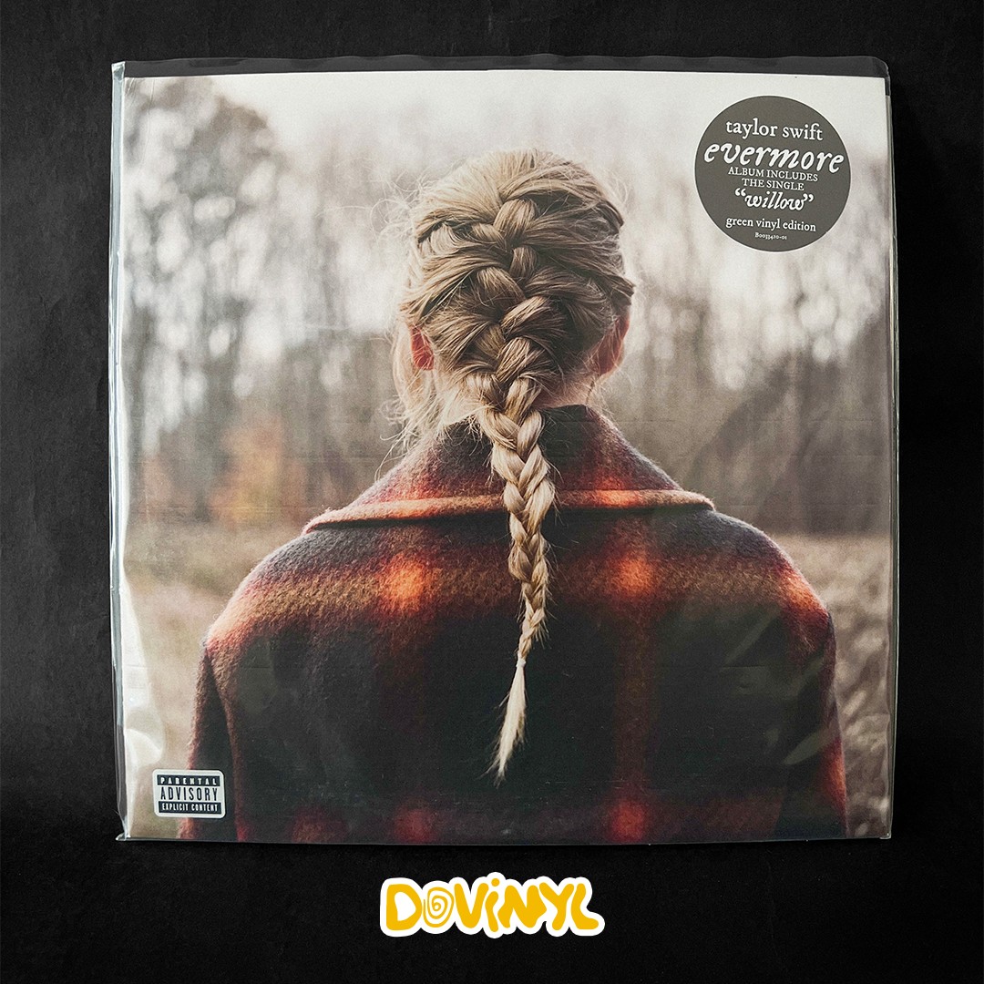 cds y vinilos - Evermore - Taylor Swift (2LP Color verde) 0