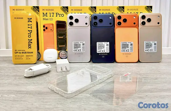 celulares y tabletas - M-HORSE 17 PRO MAX. LOS MEJORES DEL MERCADO.  2