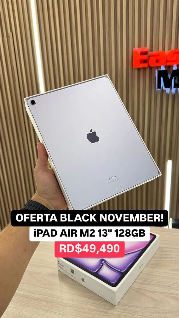 celulares y tabletas - iPAD AIR M2 13'' 128GB OPEN BOX 
