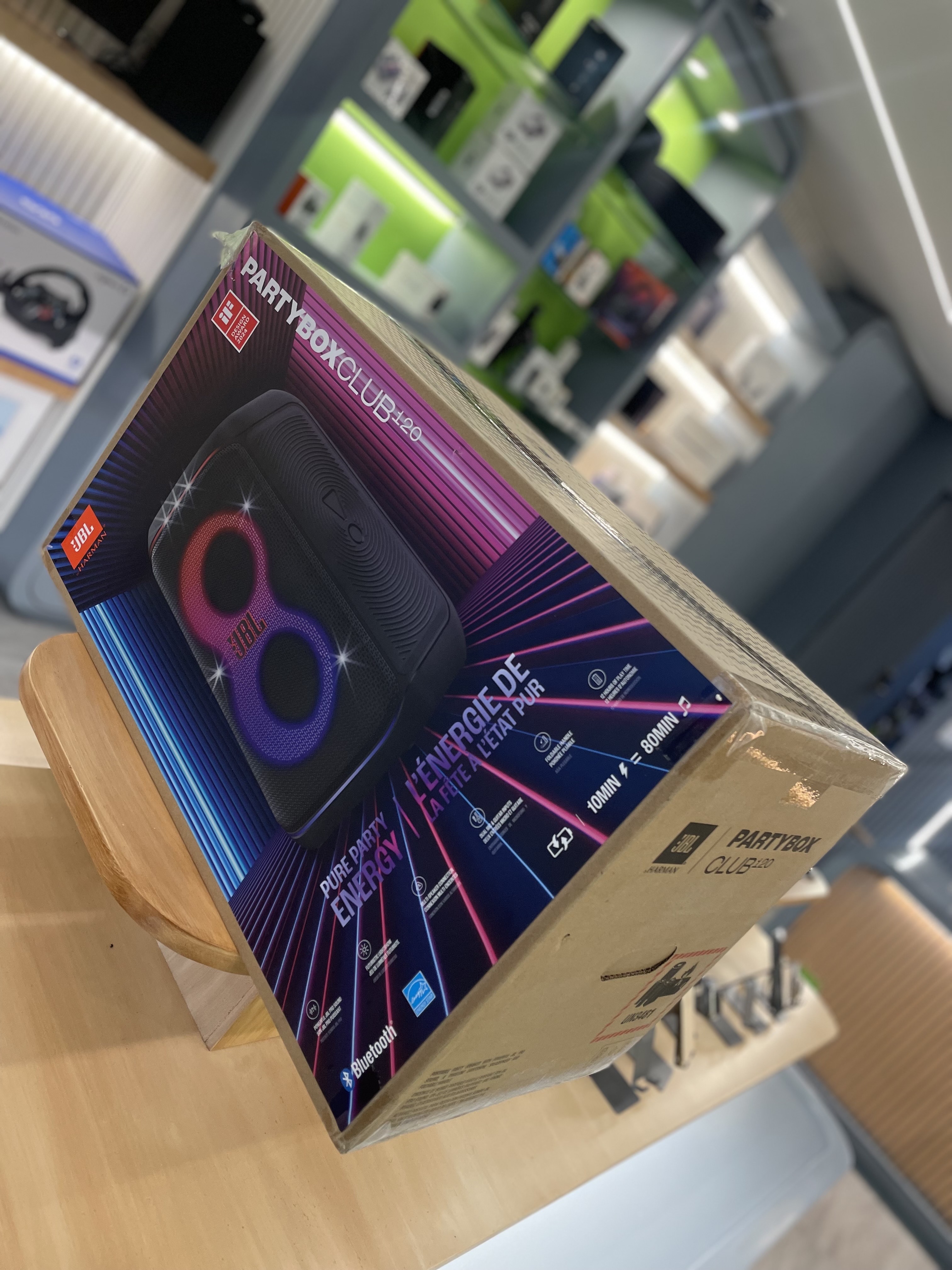 camaras y audio - Bocina JBL PARTYBOX CLUB 120 nuevo sellado 25,000 2