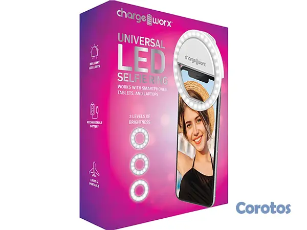 computadoras y laptops -  SELFIE STUDIO LAMPARA LED 3-LEVELADJUSTABLE BRIGHTNESS PARA CELULARES 2
