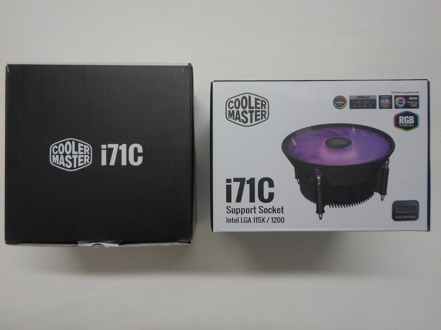 otros electronicos - Fan Cooler Master i71C RGB for Socket 1156/1155/1151/1150/1200 6