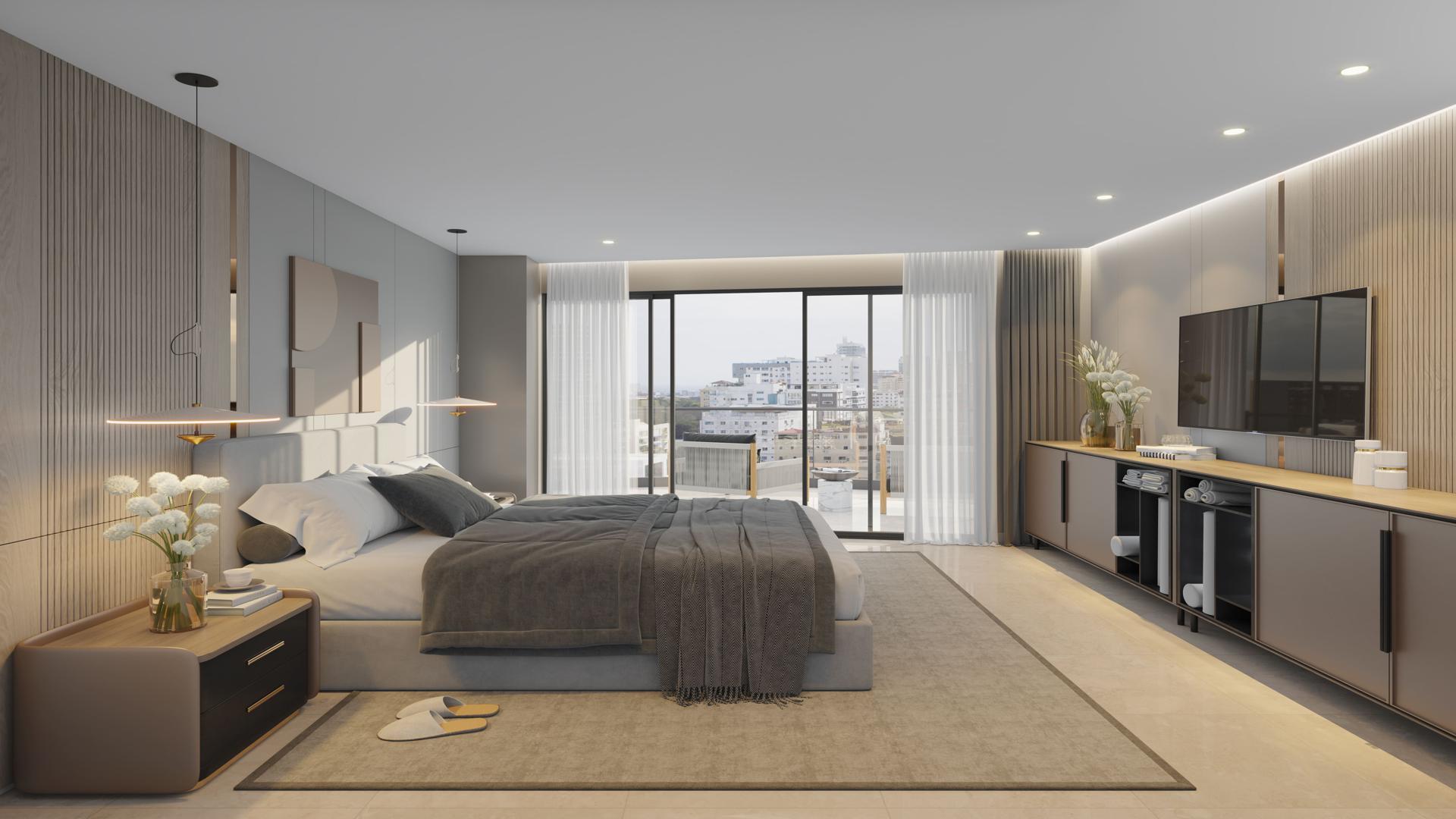 apartamentos - APTOS DE LUJO EN VENTA, ENSANCHE NACO. 5