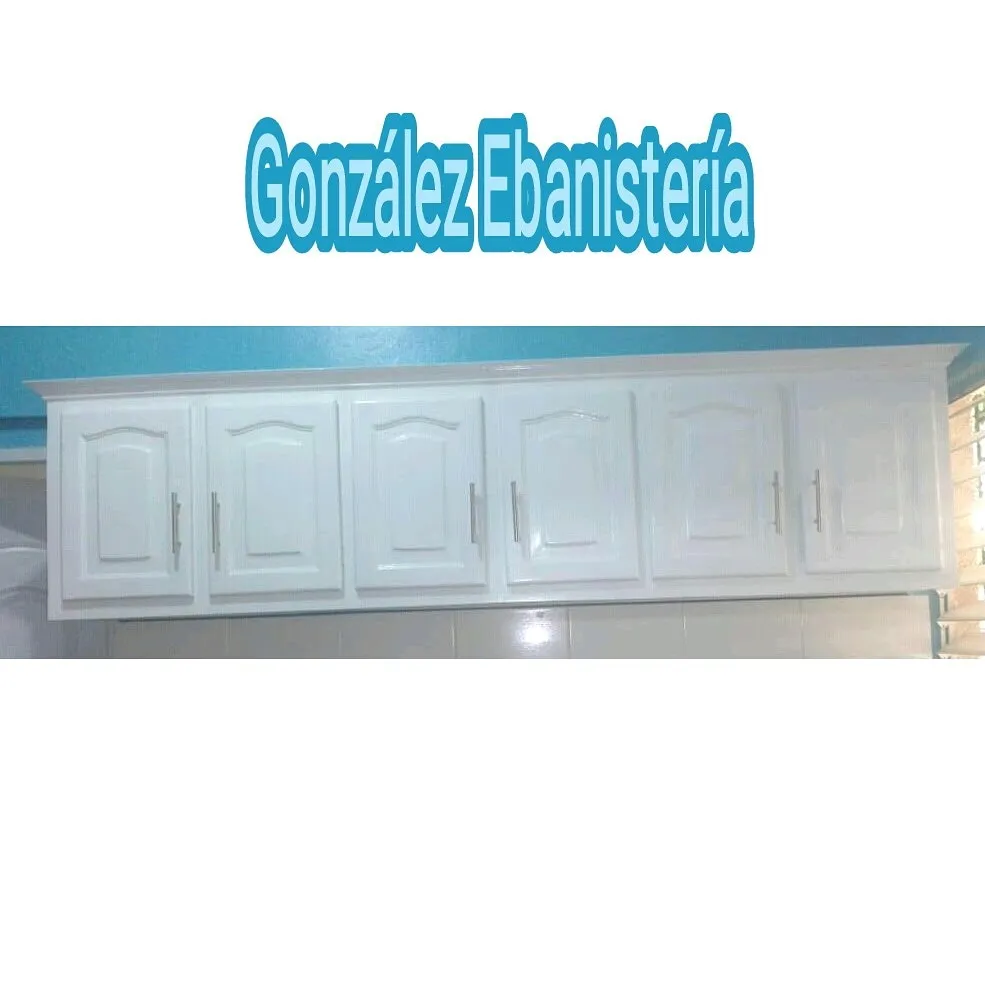 cocina - Gabinetes en madera blanco 