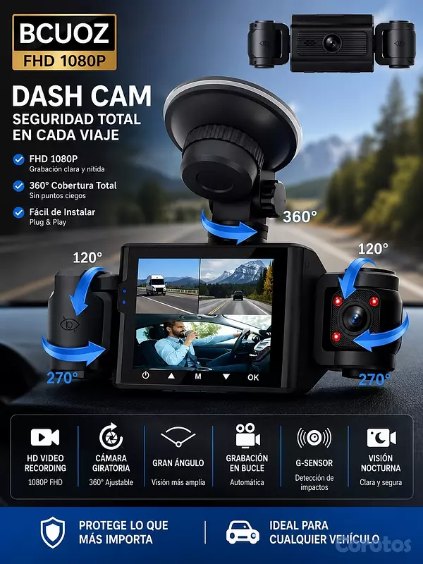 accesorios para vehiculos - camara para vehiculos 2
