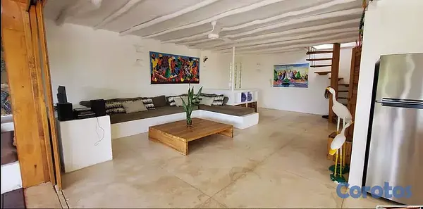 casas vacacionales y villas - Las Terrenas - Samaná, Villa amueblada con piscina 4
