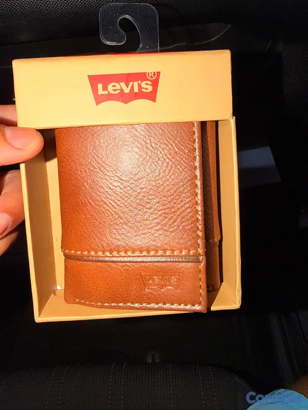 carteras y maletas - Cartera LEVIS caballero nueva original color Brown 2