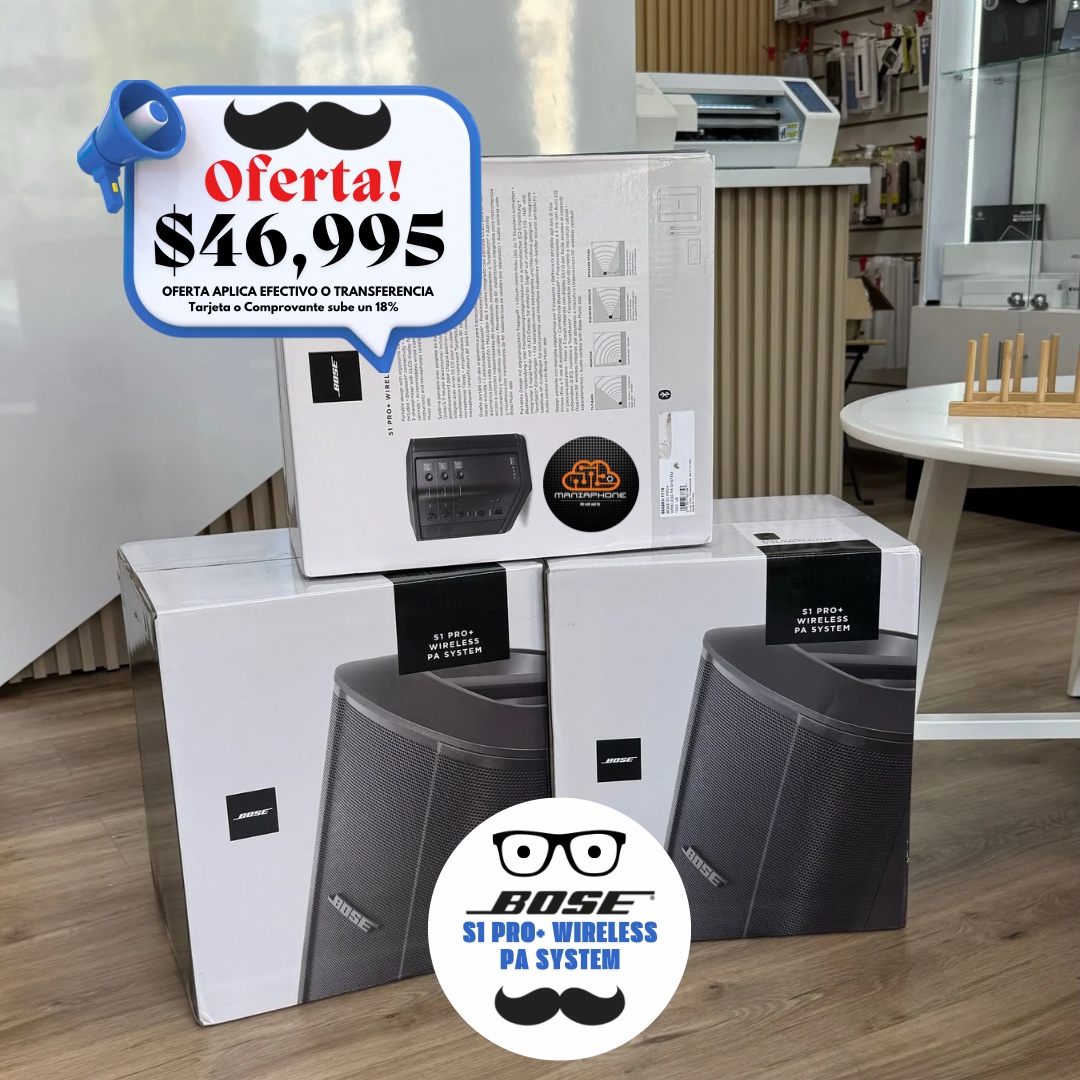 camaras y audio - Altavoz Bose S1 Pro+ Plus Nuevos Sellados 