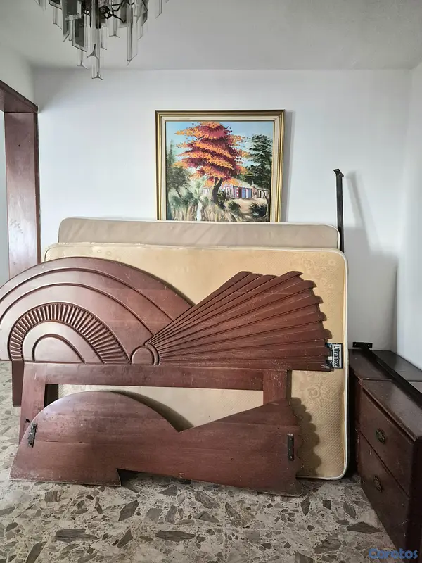 muebles y colchones - Oportunidad Juego Hab. Completo Caoba 10