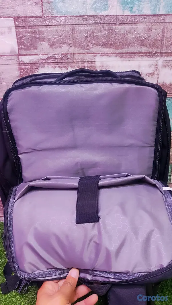 carteras y maletas - Mochila expandible multifuncional con compartimento para laptop y ropa  6