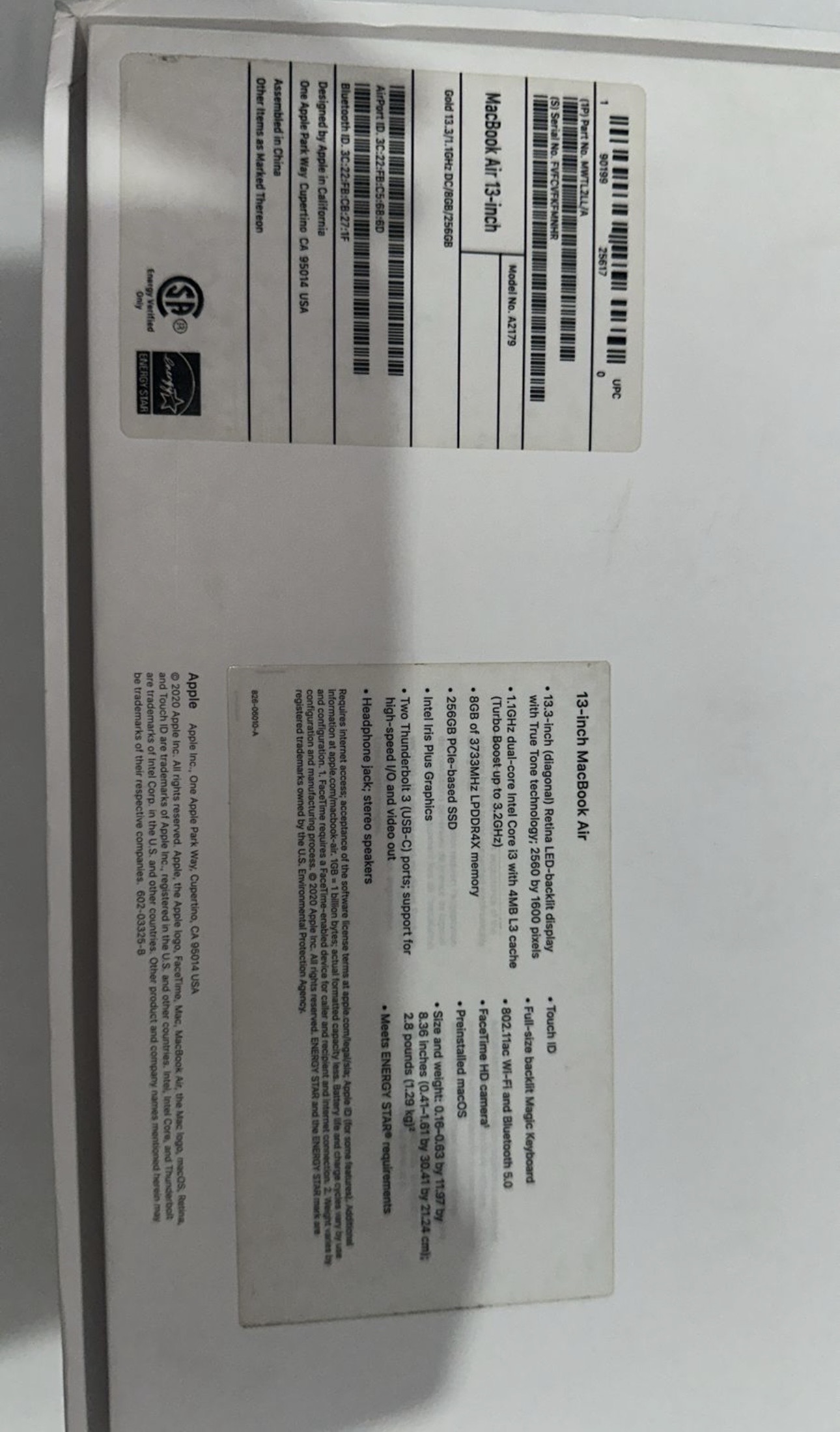 computadoras y laptops - MACBOOK AIR 2020
 3