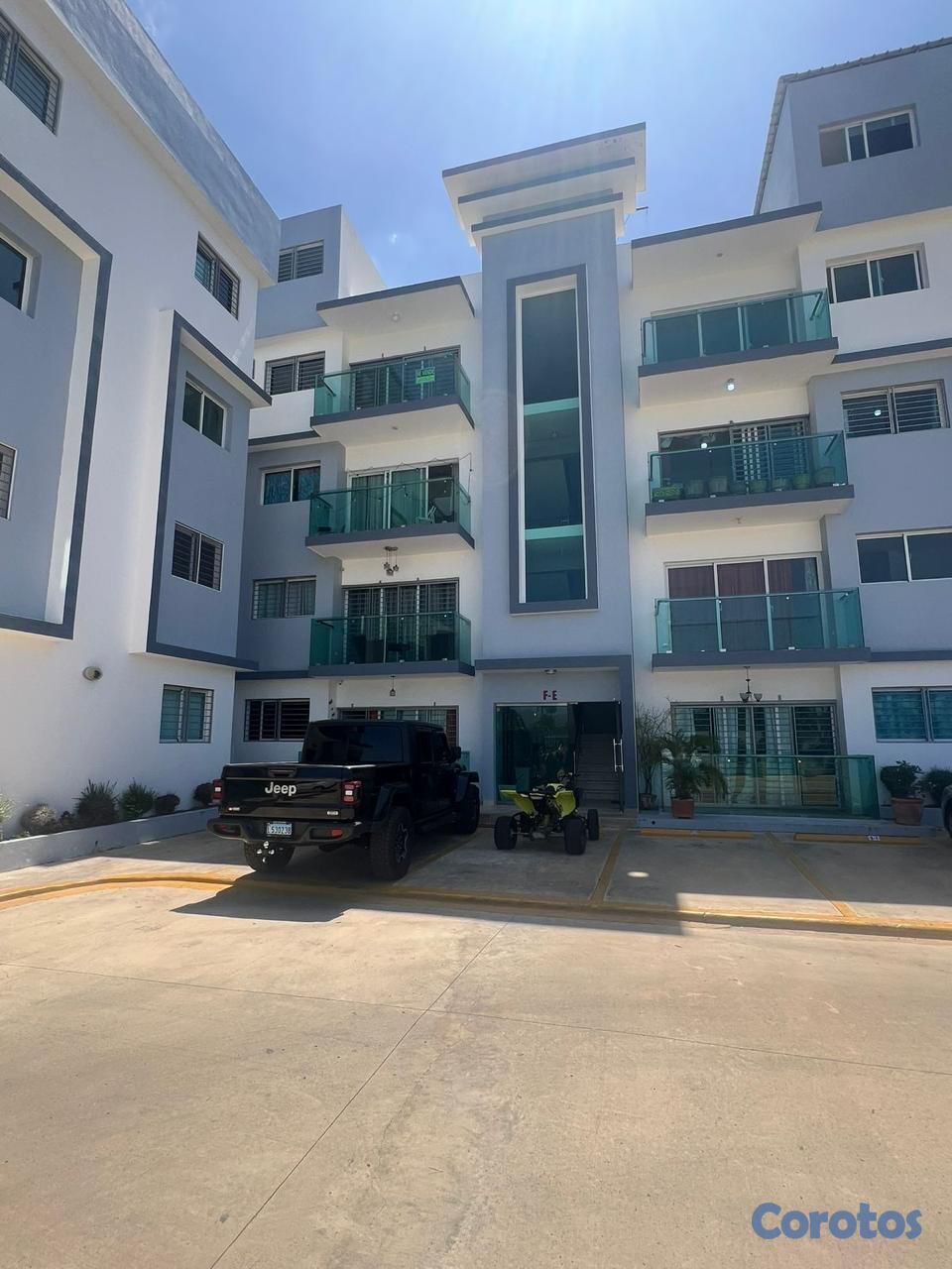 apartamentos - 🔵 Apartamento 1er Nivel en Las Carmelitas, Santiago  10