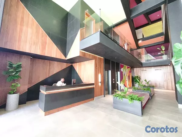 apartamentos - alquiló piantini amueblado una habitación torre de lujo Luxury 1.5 baños balcón  4